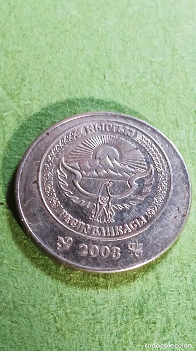 Monedas antiguas de Europa: KIRGUISTAN - KYRGYZSTAN - 1 SOM 2008 KM14