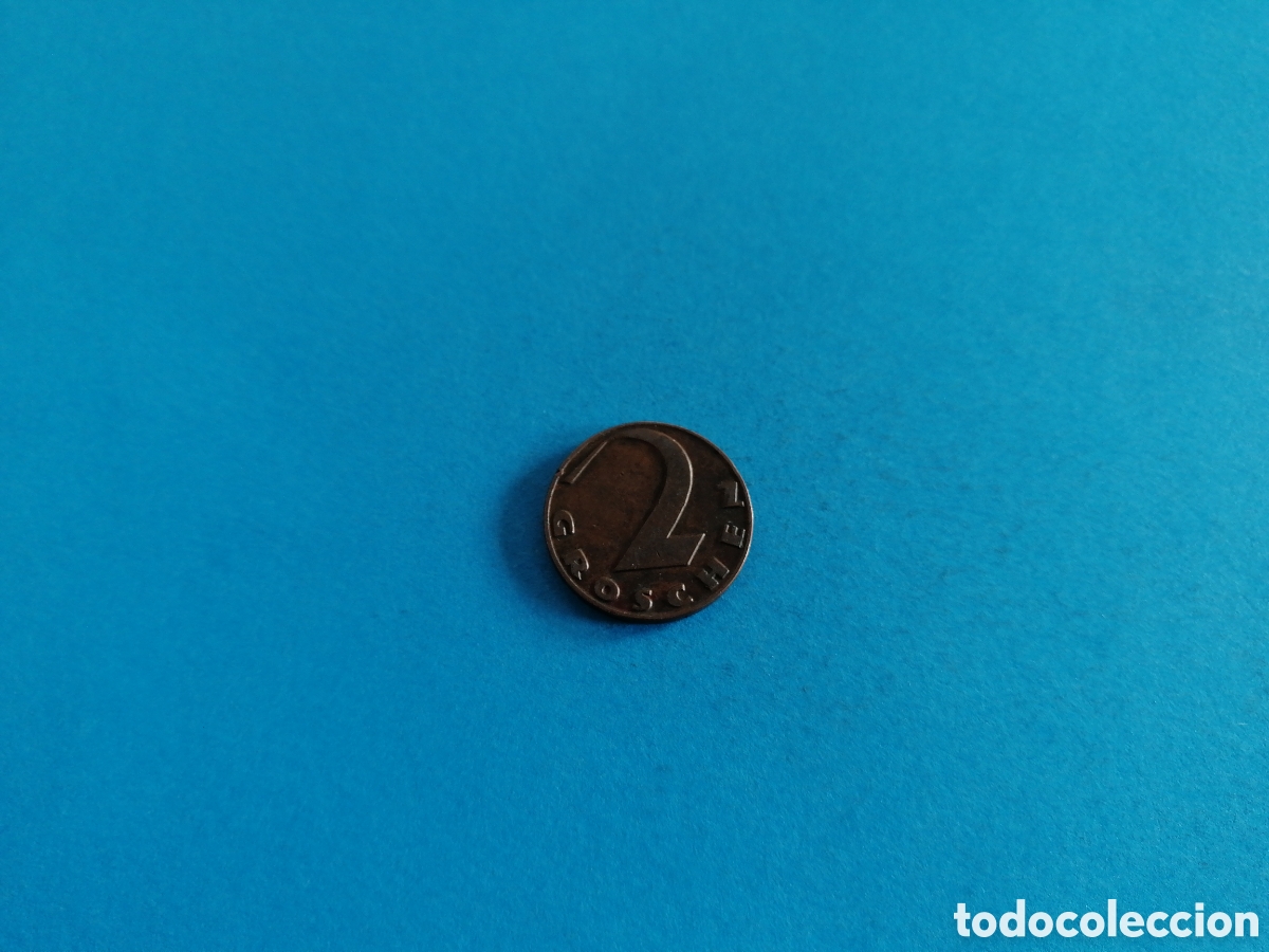 Monedas antiguas de Europa: 2 groschen de Austria 1926 - Foto 2