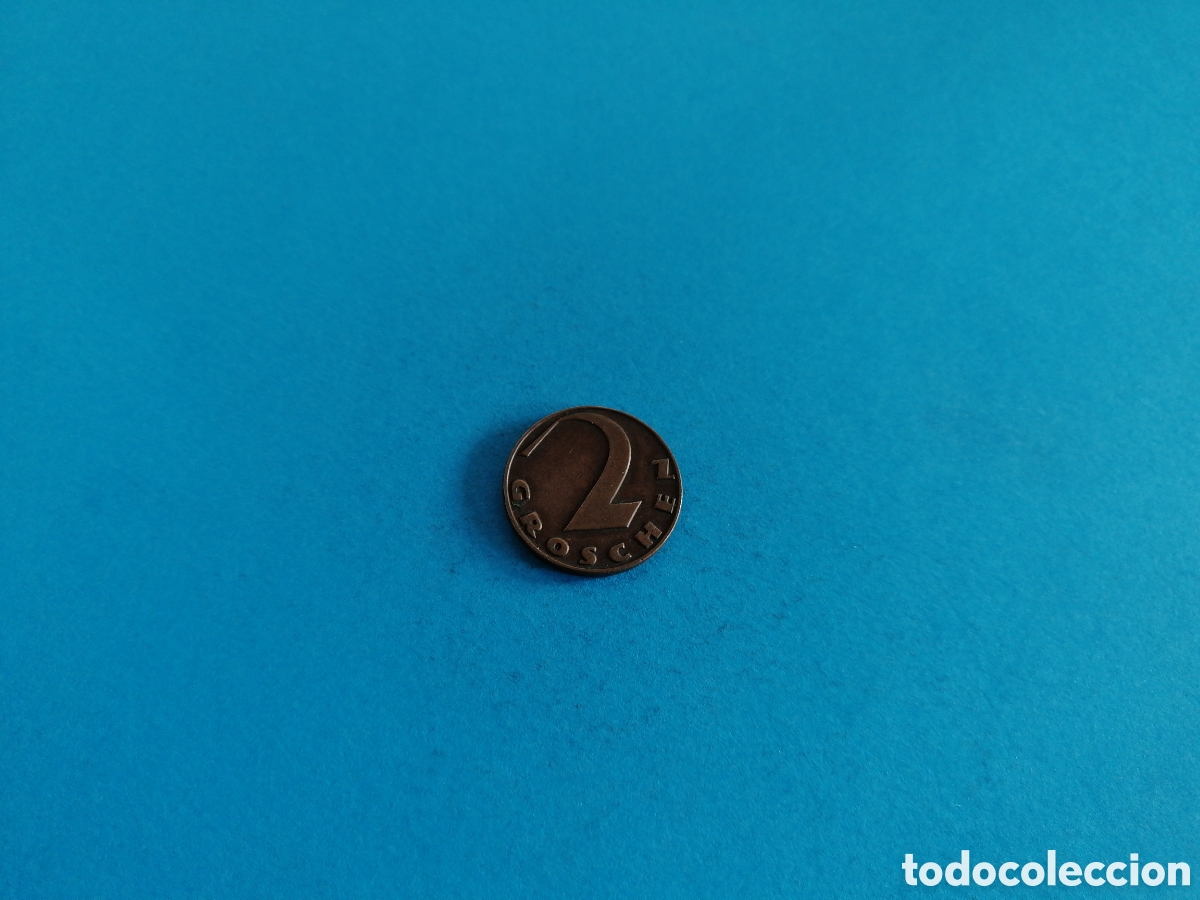 Monedas antiguas de Europa: 2 groschen de Austria 1926 - Foto 2