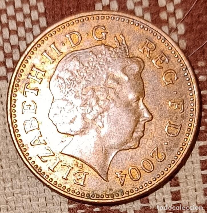 Monedas antiguas de Europa: Moneda one penny de 2004 - Inglaterra - Foto 1