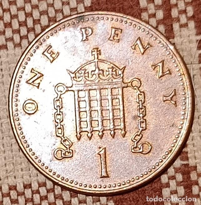 Monedas antiguas de Europa: Moneda one penny de 2004 - Inglaterra - Foto 2