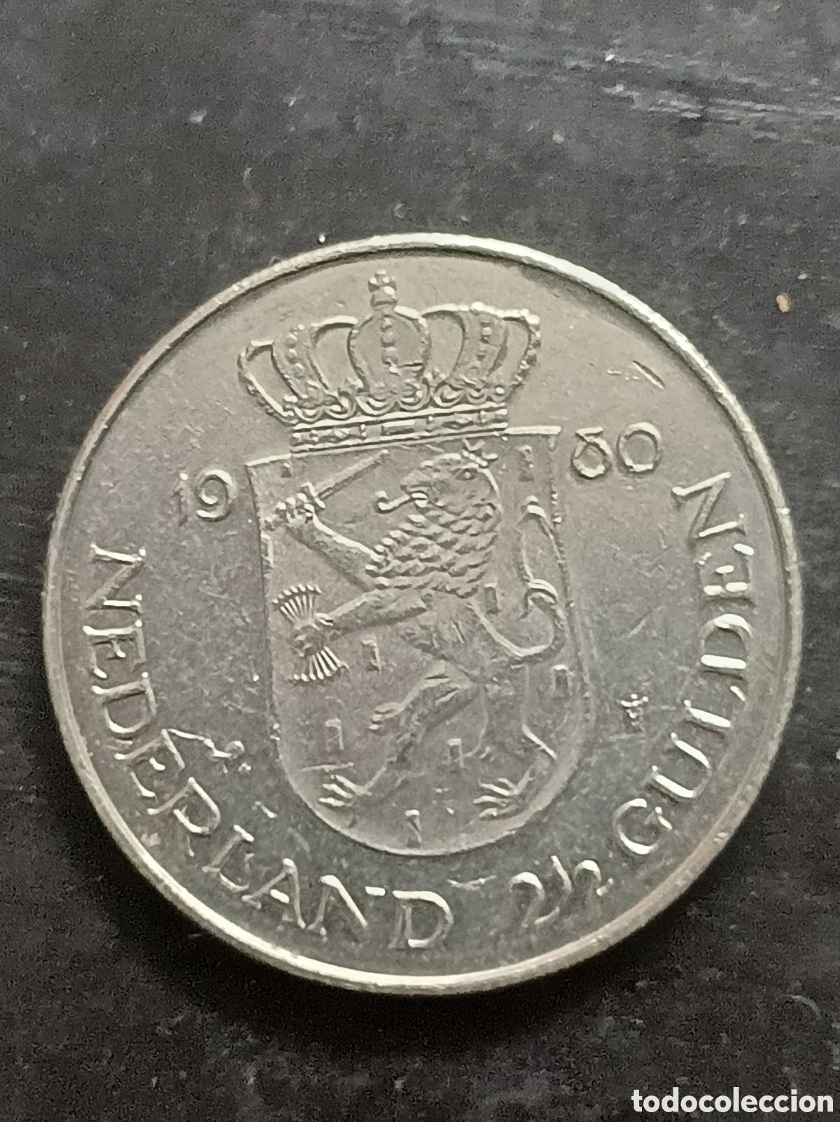 Monedas antiguas de Europa: 2,5 Guilden PAISES BAJOS - Foto 3