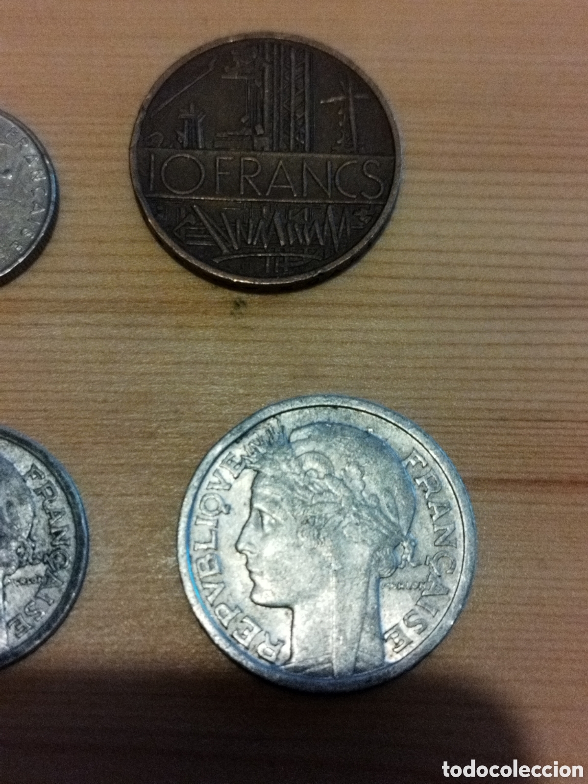 Monedas antiguas de Europa: Lote de 6 monedas de Francia - Foto 3
