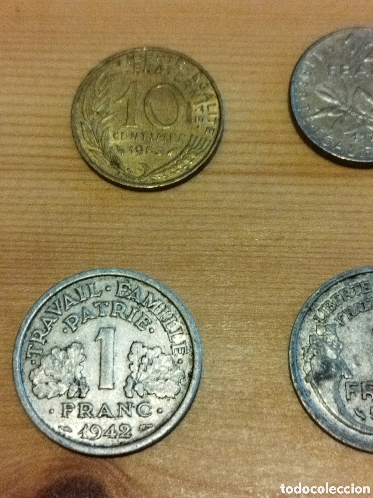 Monedas antiguas de Europa: Lote de 6 monedas de Francia - Foto 5