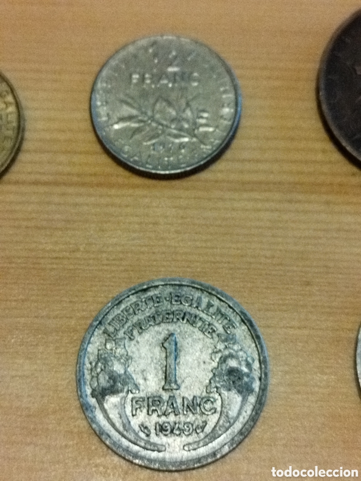 Monedas antiguas de Europa: Lote de 6 monedas de Francia - Foto 6