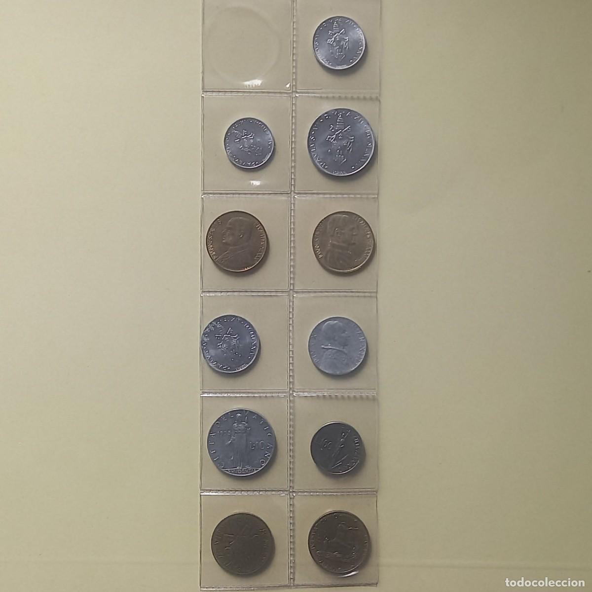 Monedas antiguas de Europa: LOTE DE 23 MONEDAS DEL VATICANO - Foto 3