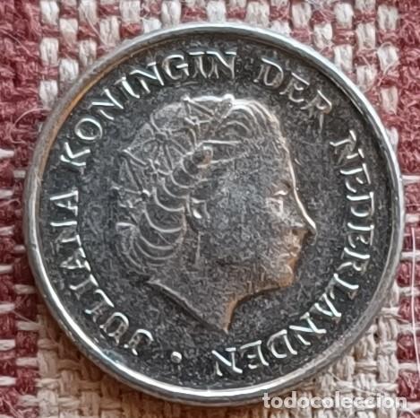 Monedas antiguas de Europa: Moneda de 10 cent de 1977 - Holanda - Foto 1