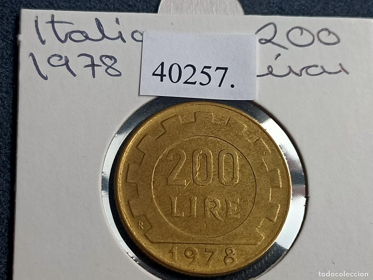 Alte M&uuml;nzen aus Europa: Italia 200 liras 1978