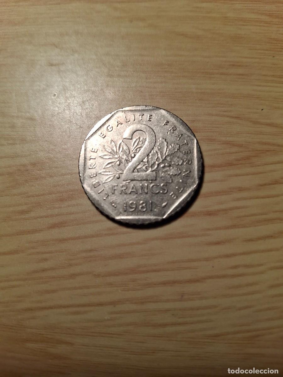 Monedas antiguas de Europa: 2 francos Francia 1981 - Foto 1