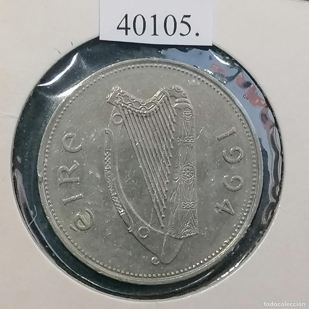 Monedas antiguas de Europa: Irlanda 1 libra 1994 - Foto 2