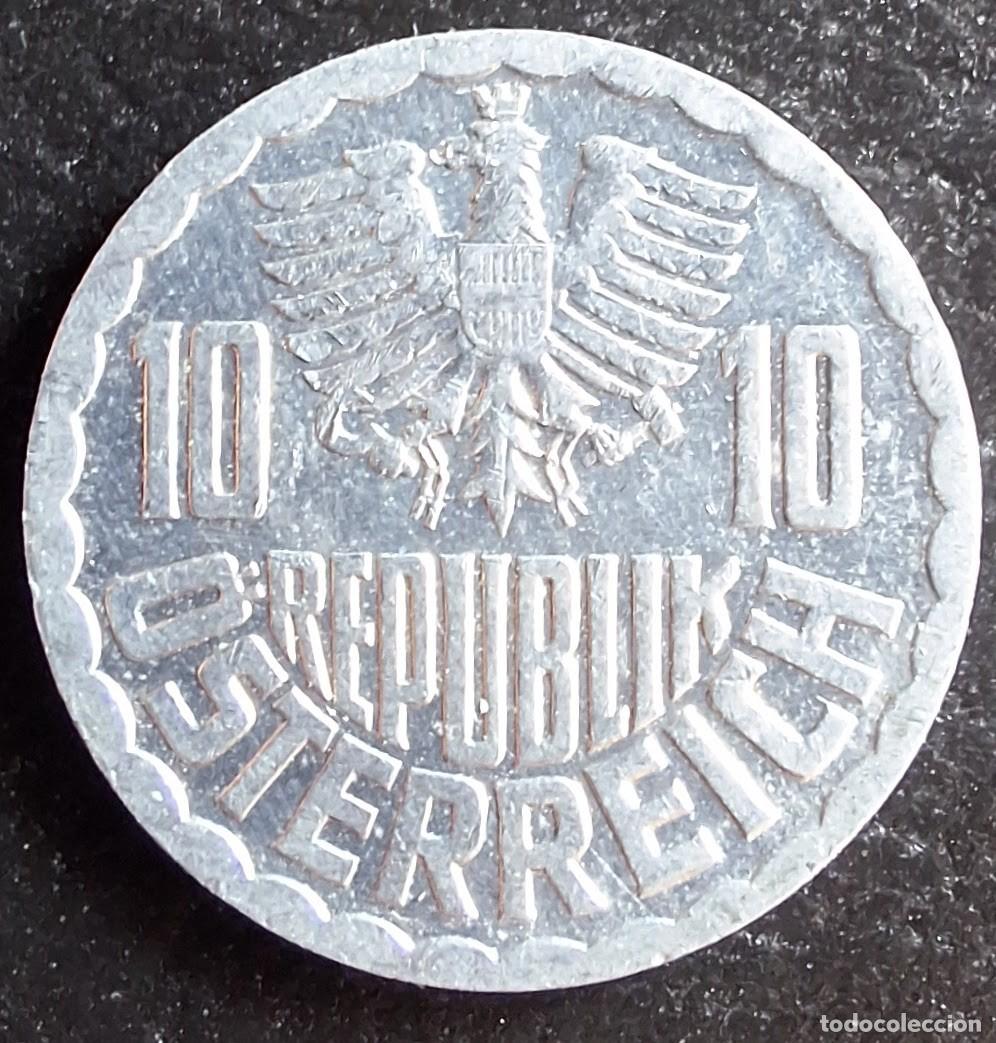 Monedas antiguas de Europa: 10 Groschen 1981 - Austria - Foto 2