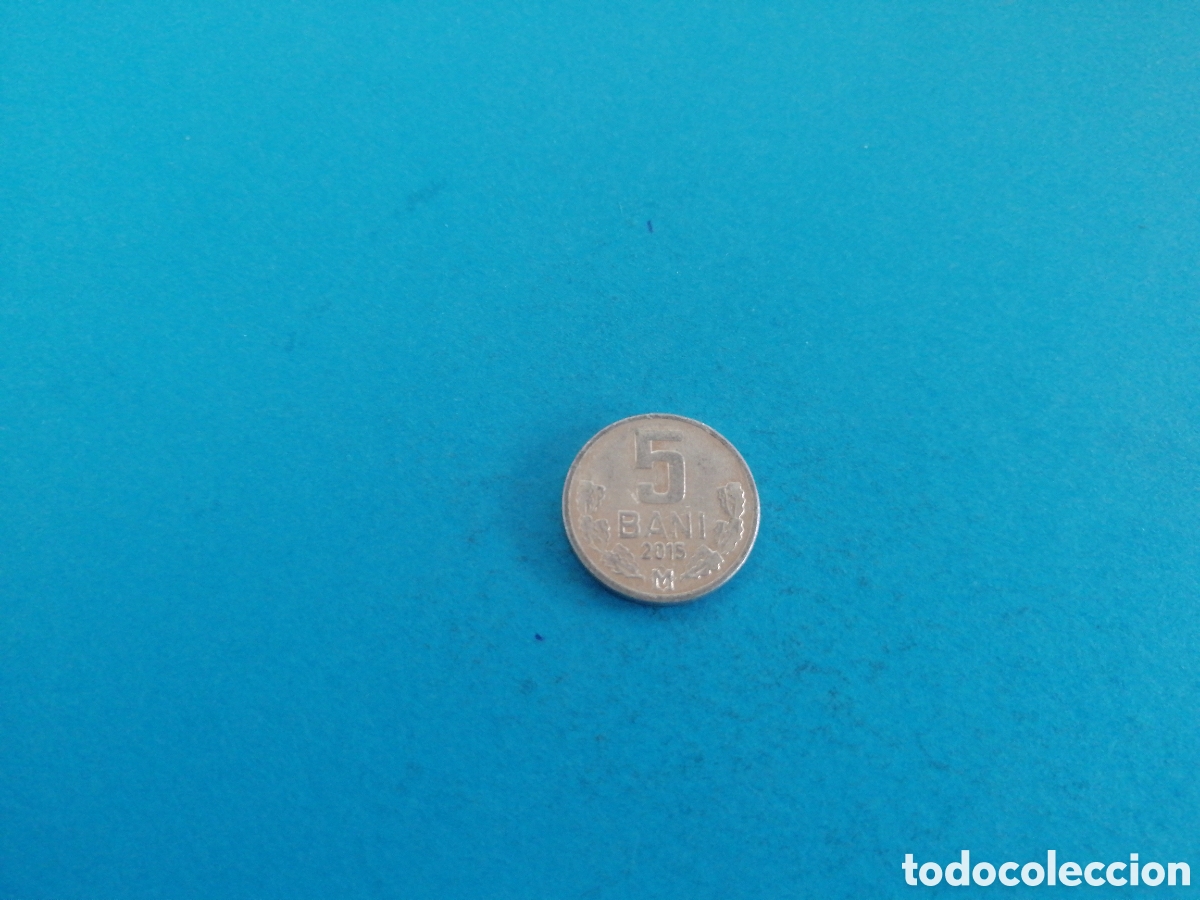 Monedas antiguas de Europa: 5 bani de Moldavia 2015 - Foto 1