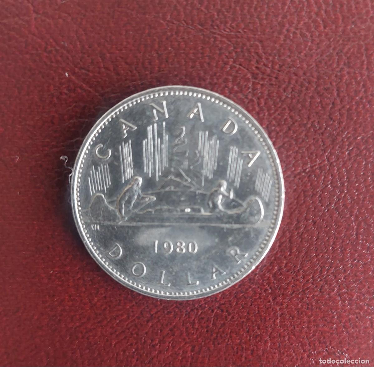 Monedas antiguas de Europa: Moneda dolar canadiense - Foto 2