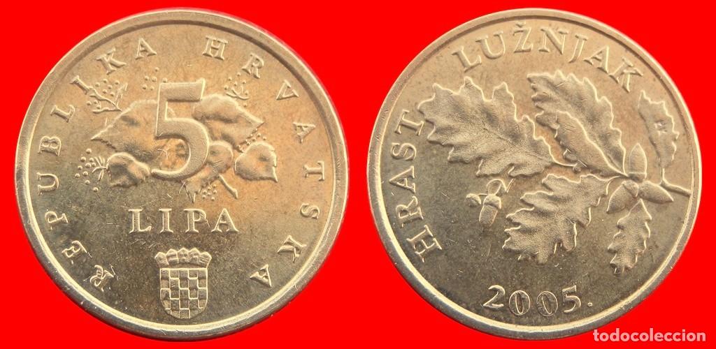 Old Coins of Europe: 5 LIPA 2005 CROACIA-117962