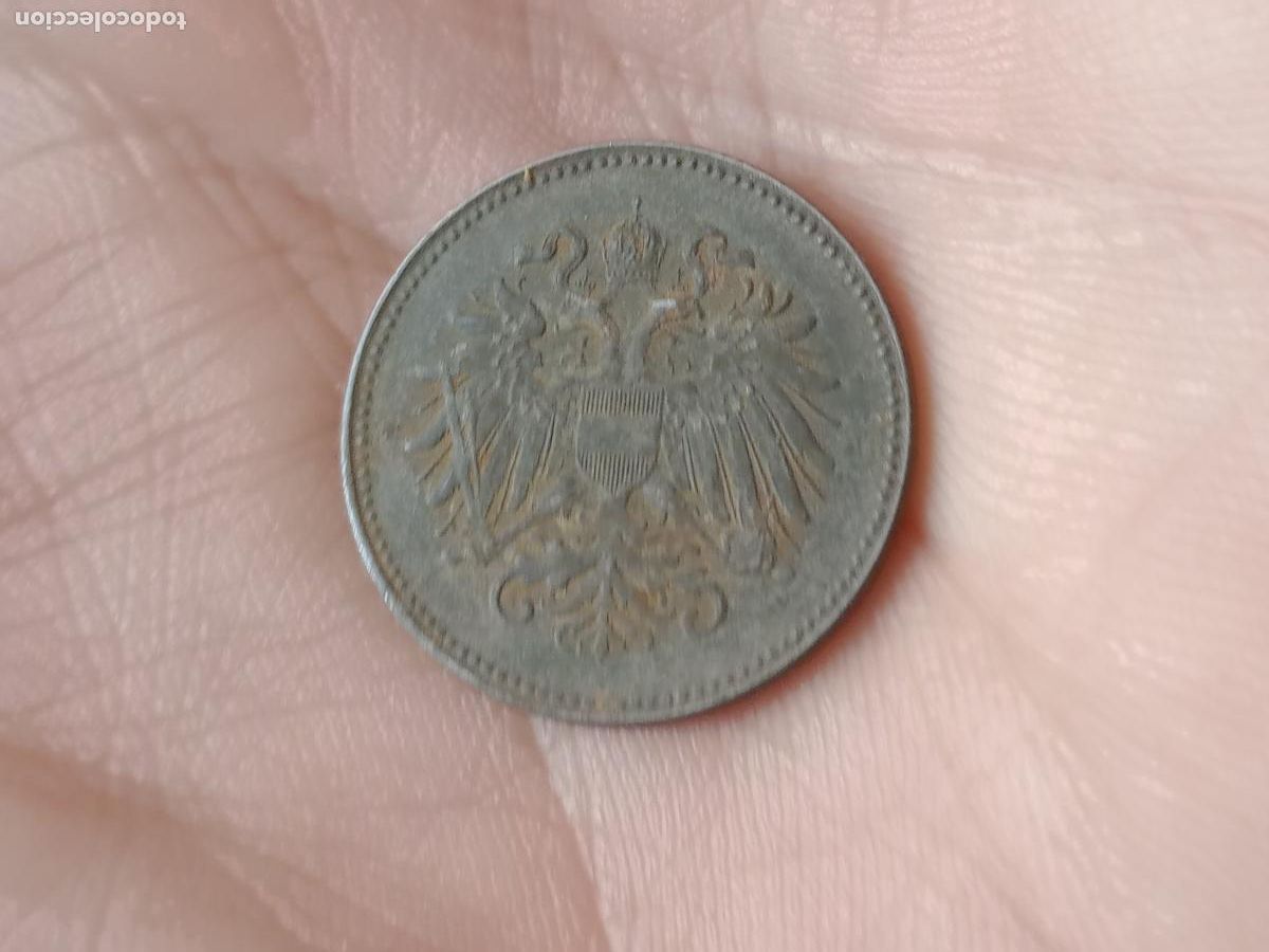 Monedas antiguas de Europa: 20 heller de Austria 1918 - Foto 2