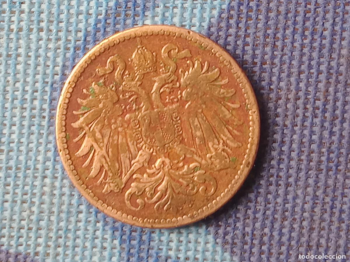 Monedas antiguas de Europa: 2 HELLER 1908 AUSTRIA - Foto 2
