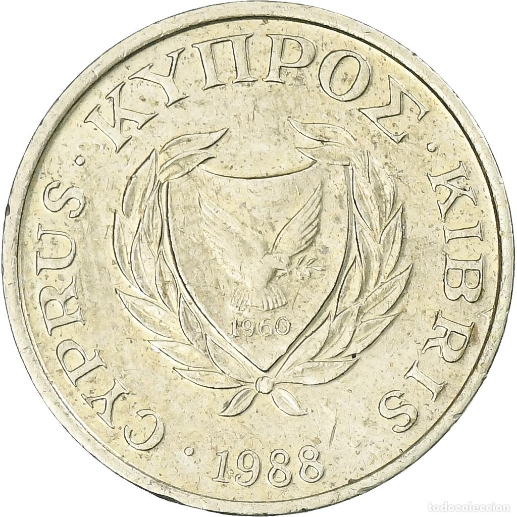 Monedas antiguas de Europa: [#1381634] Chipre, Cent, 1988 - Foto 1