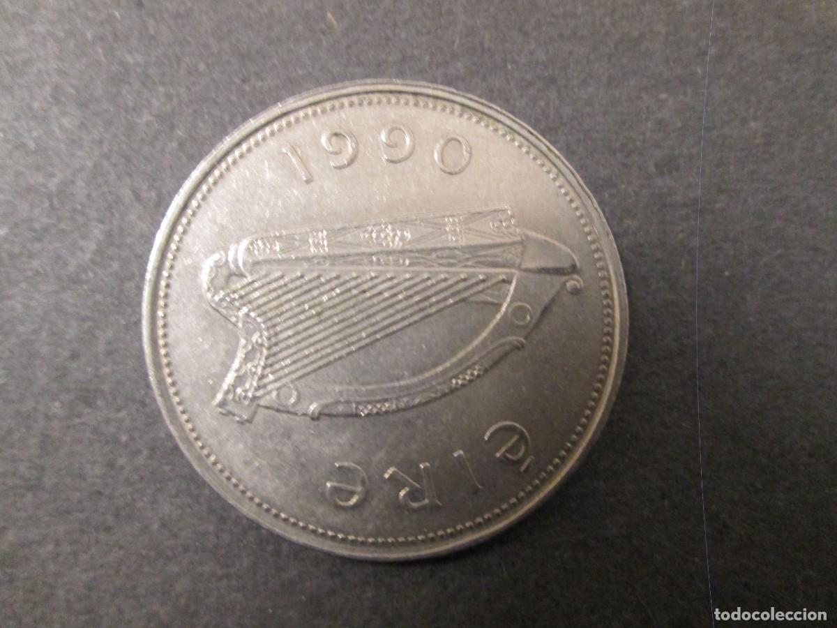 Monedas antiguas de Europa: MONEDA PUNT IRLANDA 1990 - Foto 2
