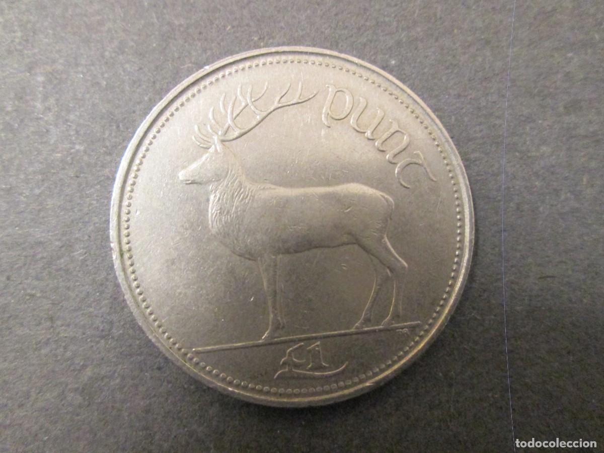 Monedas antiguas de Europa: MONEDA PUNT IRLANDA 1990 - Foto 3
