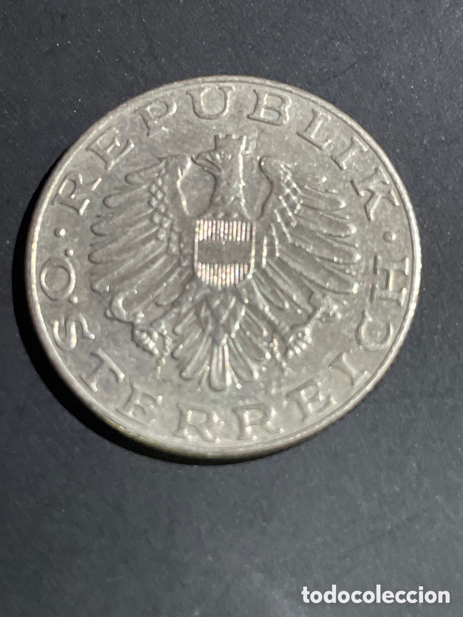 Monedas antiguas de Europa: Moneda Austria 10 silling - Foto 2