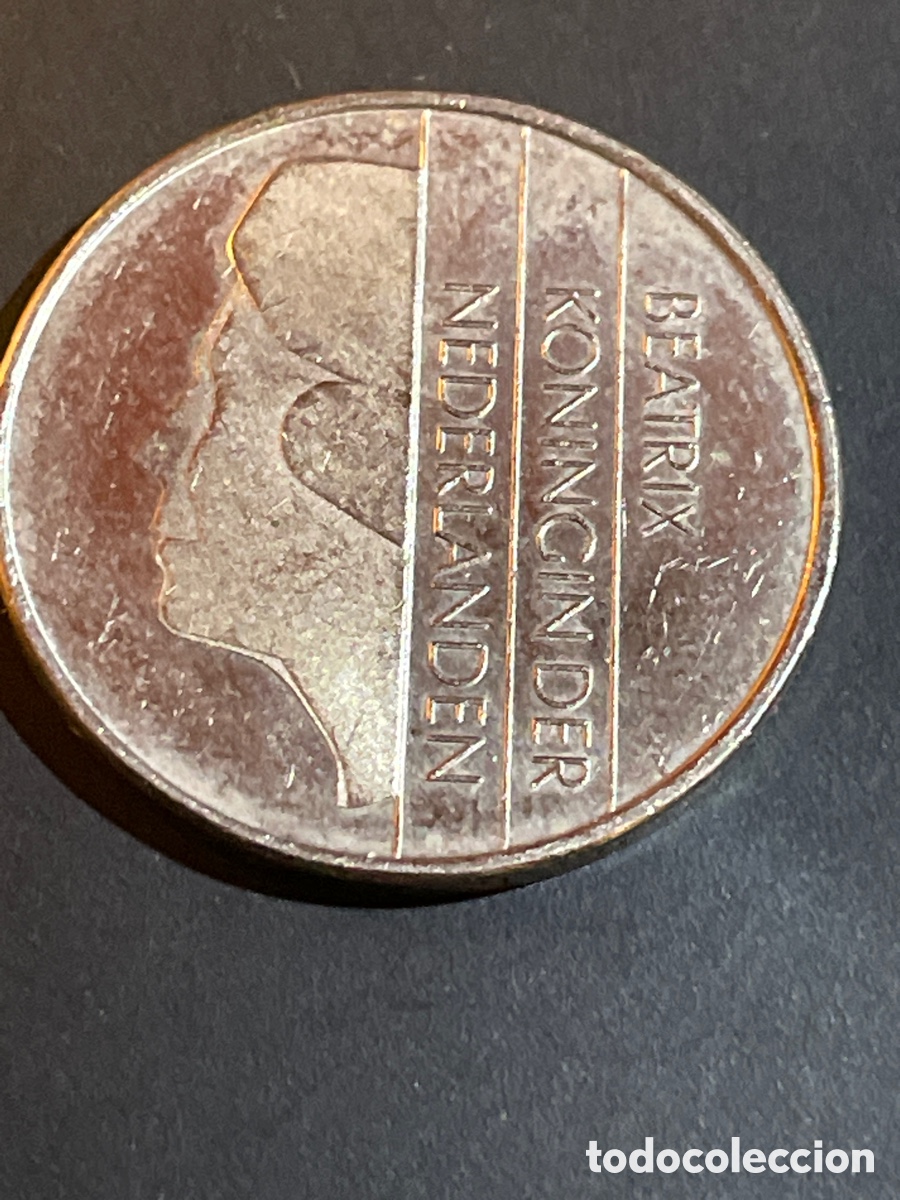 Monedas antiguas de Europa: Moneda Holanda 1 gulden - Foto 1