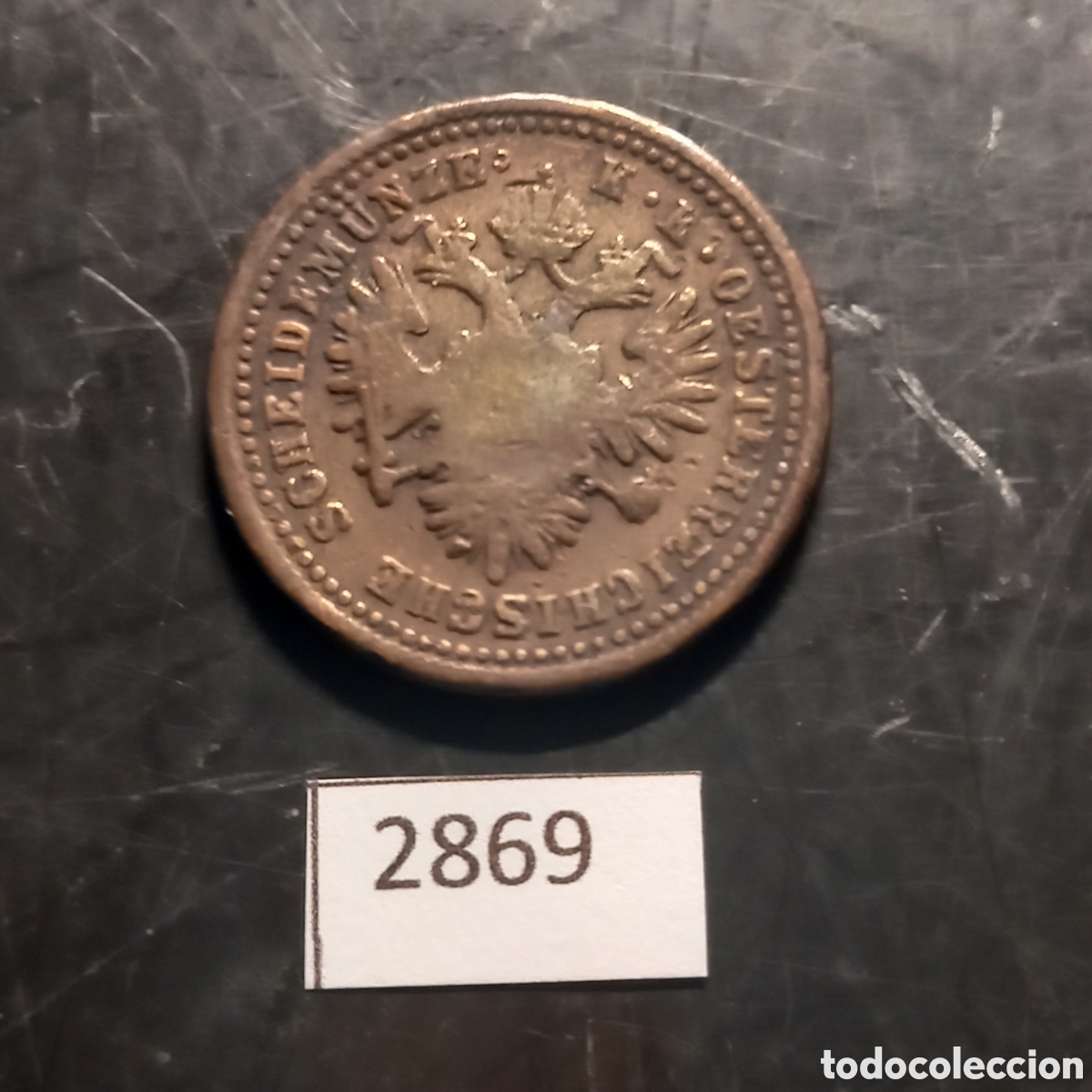 Monedas antiguas de Europa: Austria 1 kreuzer 1851 A - Foto 1