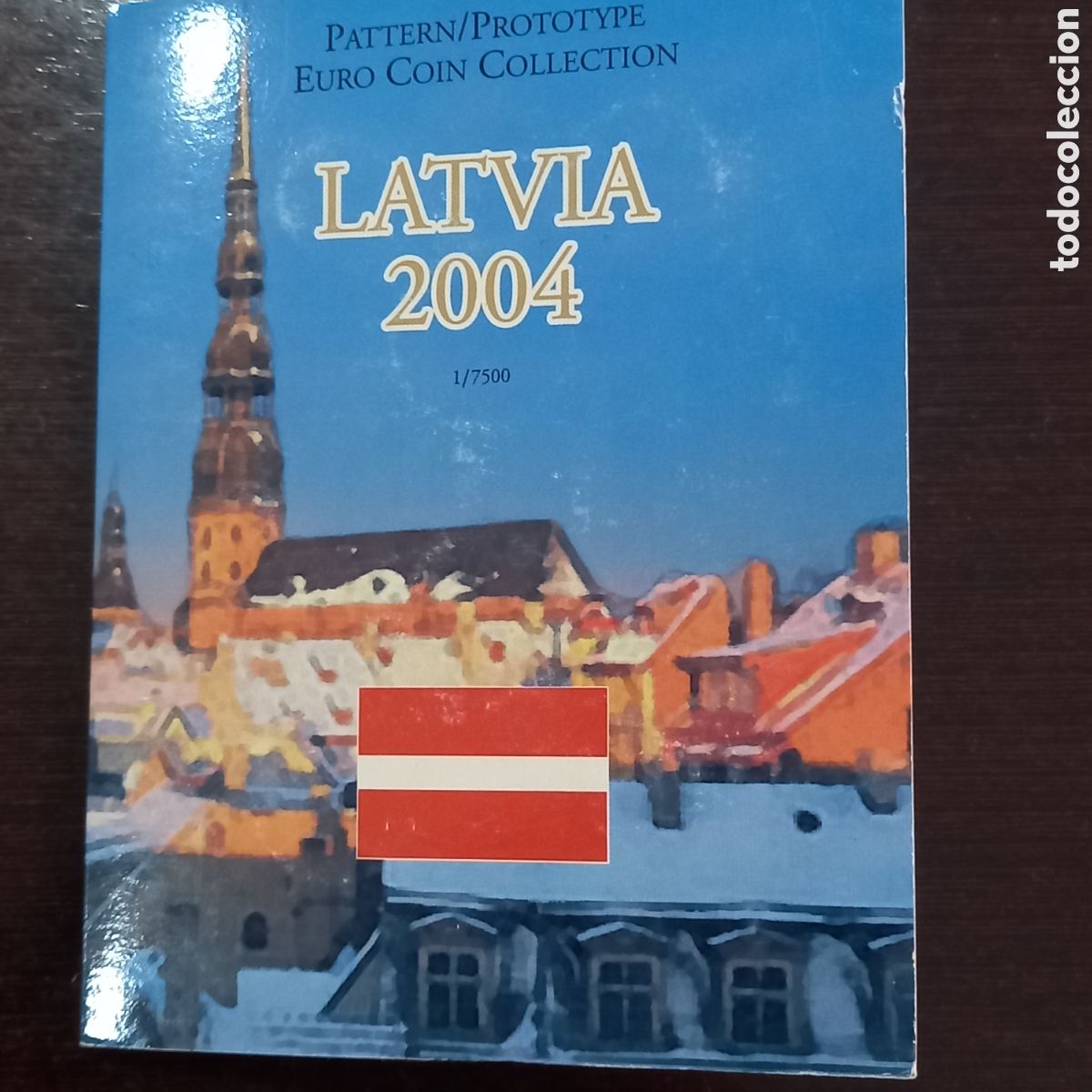 Monedas antiguas de Europa: Letonia prototipo euros 2004 - Foto 1