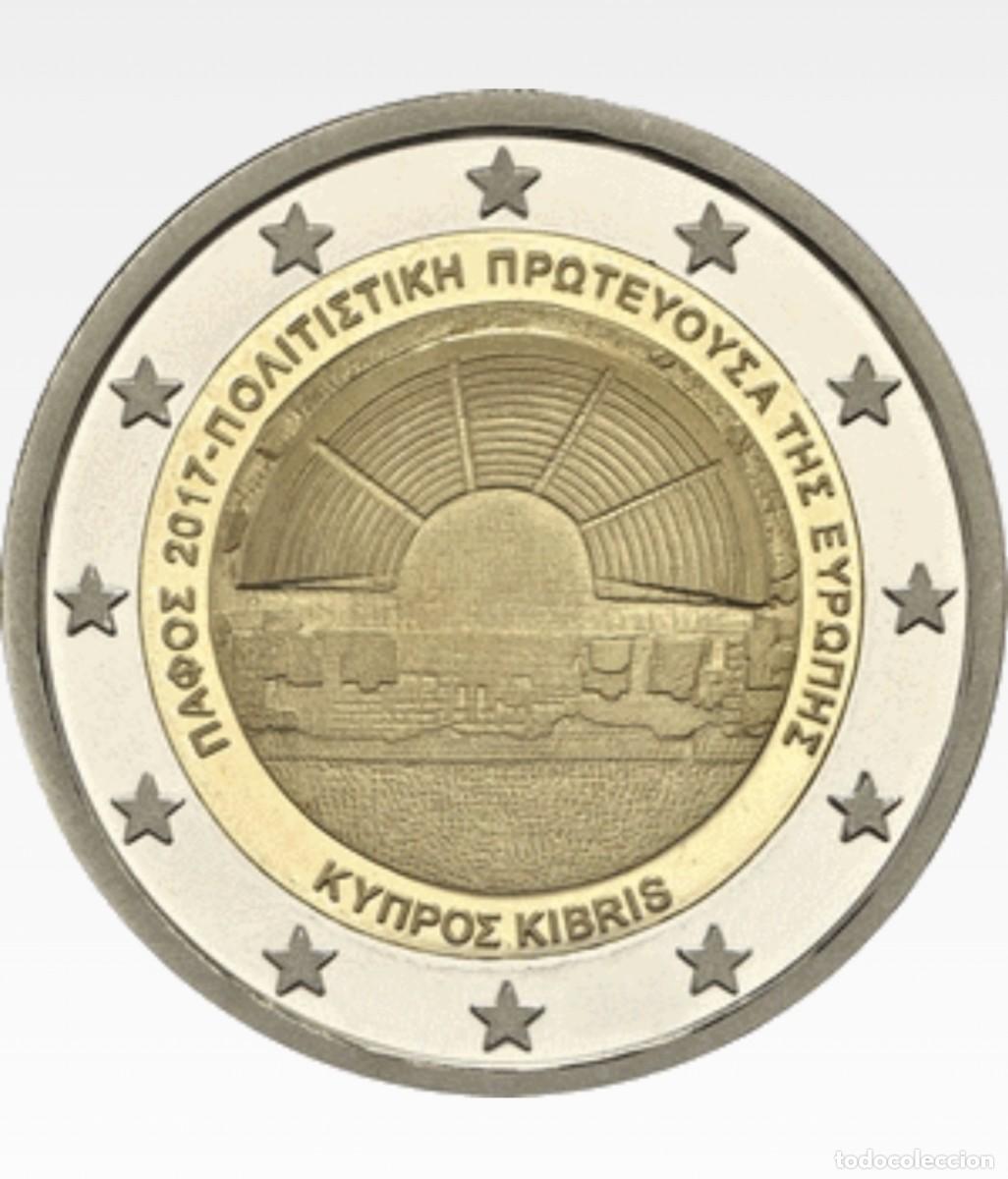 Monedas antiguas de Europa: 2&euro; Chipre 2017 - Pafos - Foto 1