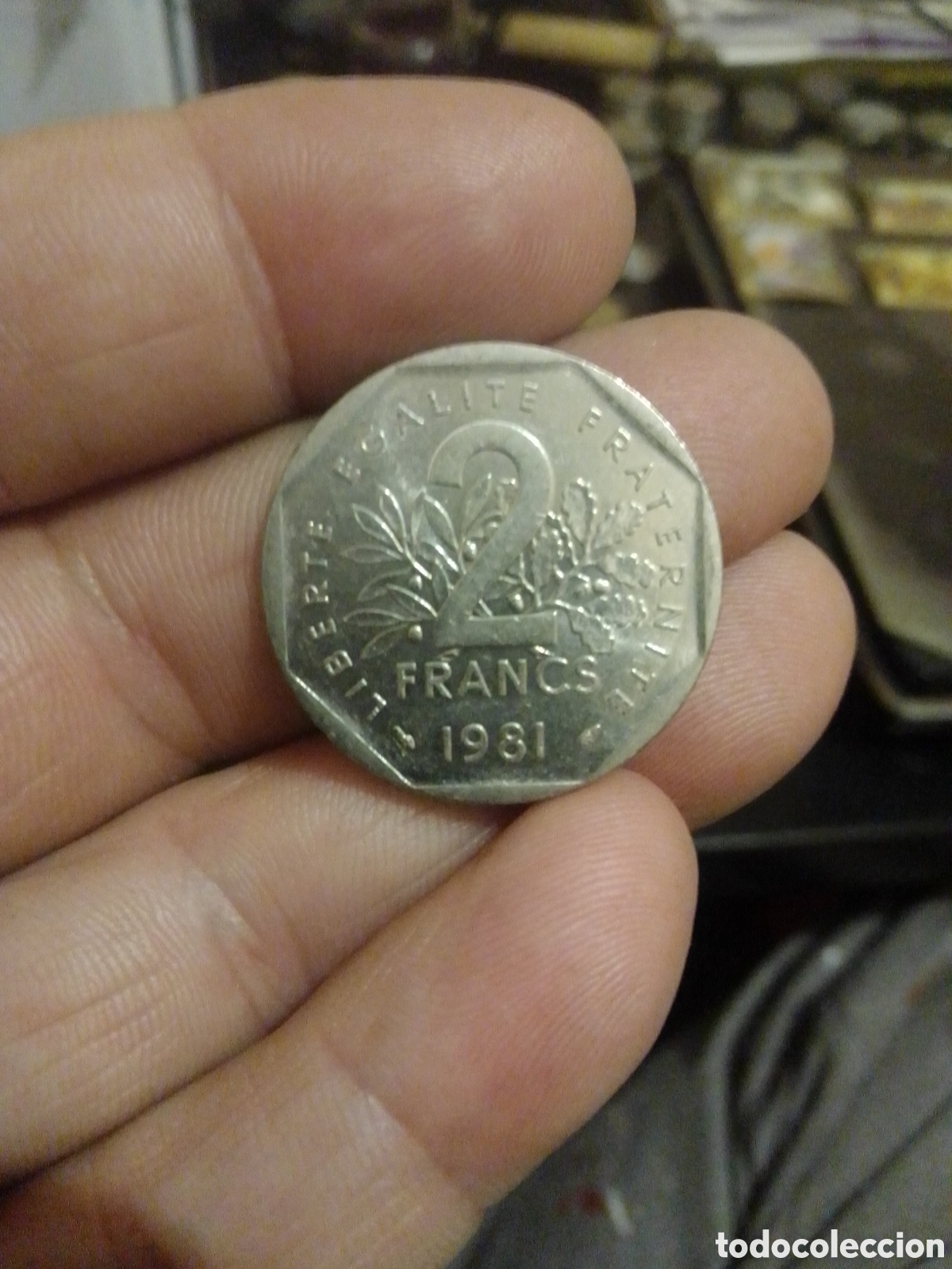 Monedas antiguas de Europa: FRANCIA 2 FRANCOS 1981 - Foto 2
