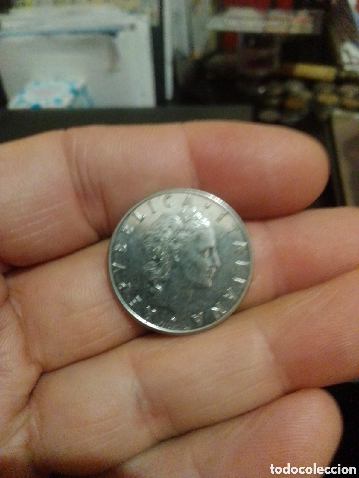 Moedas antigas da Europa: ITALIA 50 LIRAS 1978