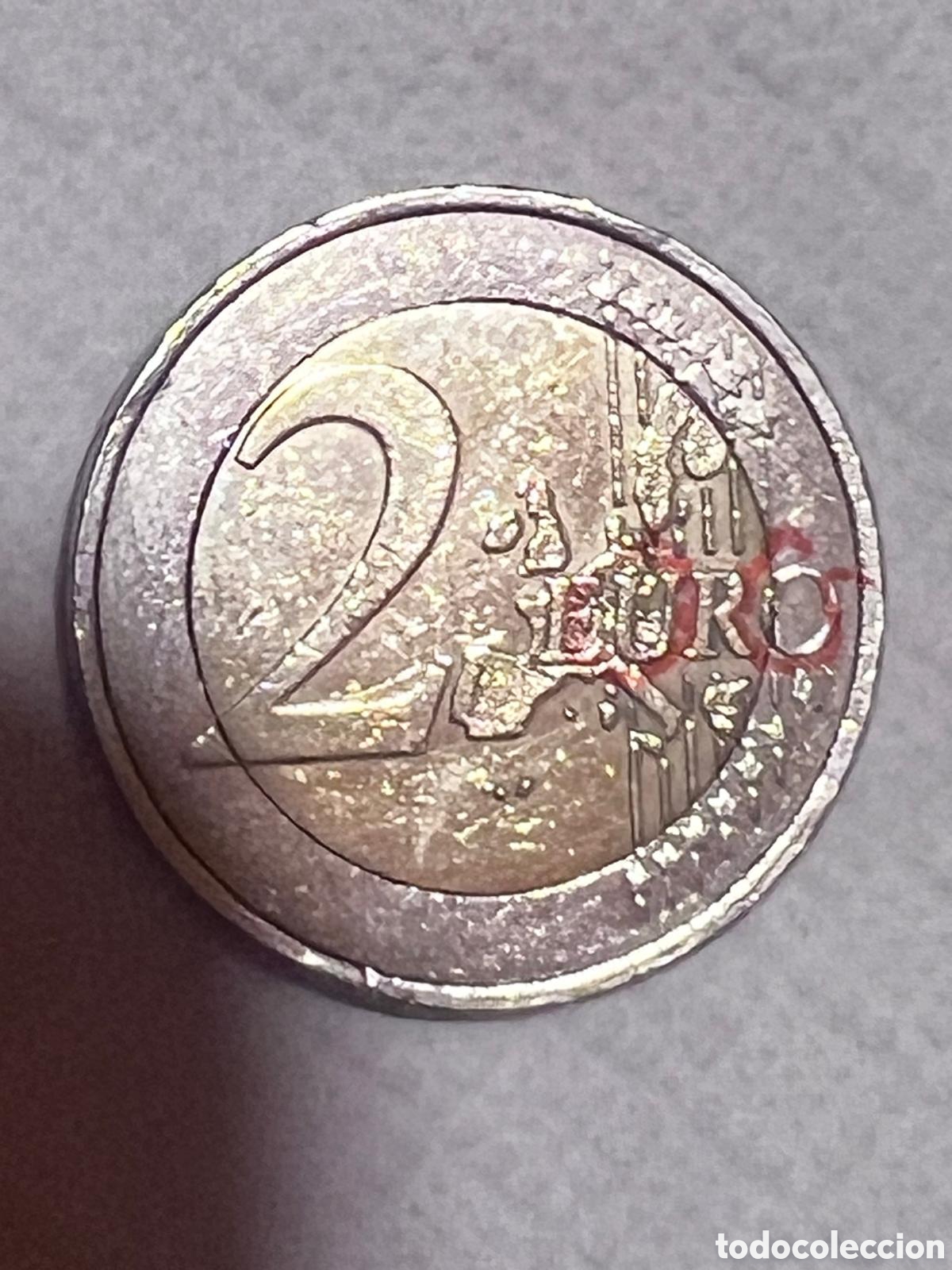 Monedas antiguas de Europa: Moneda de 2&euro; Francia 2000 - Foto 2