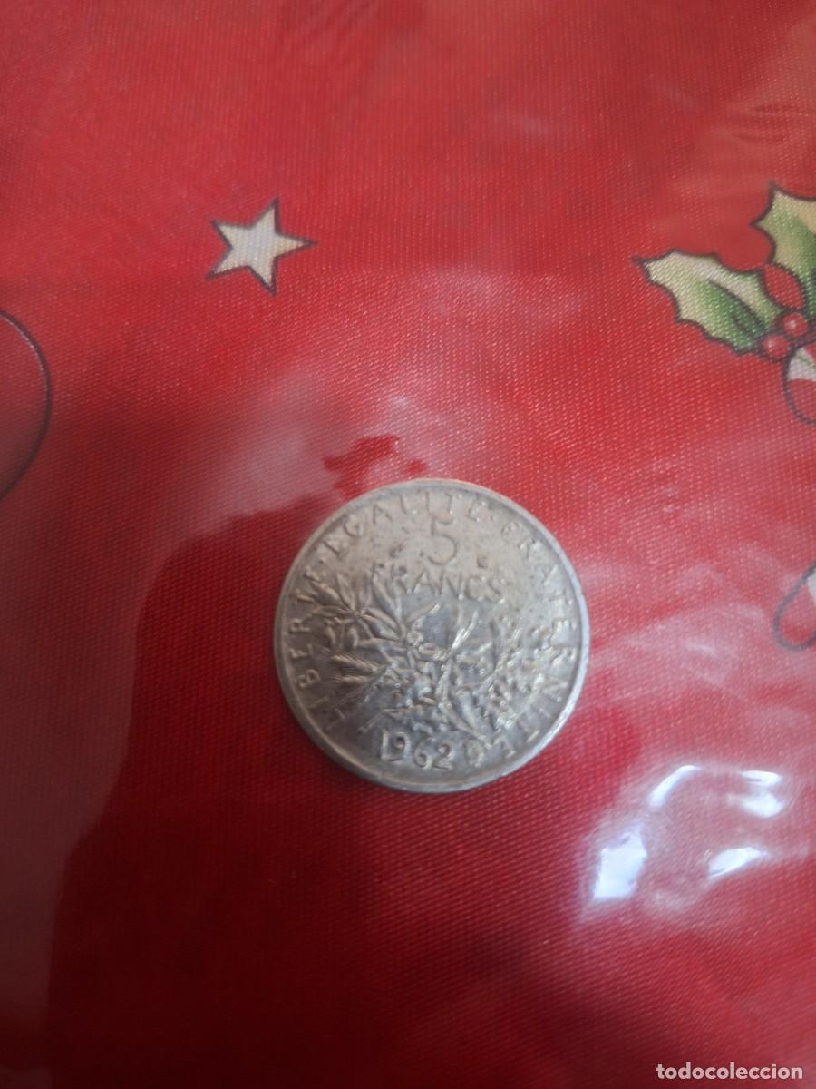 Monedas antiguas de Europa: 5 francs frances..... - Foto 1
