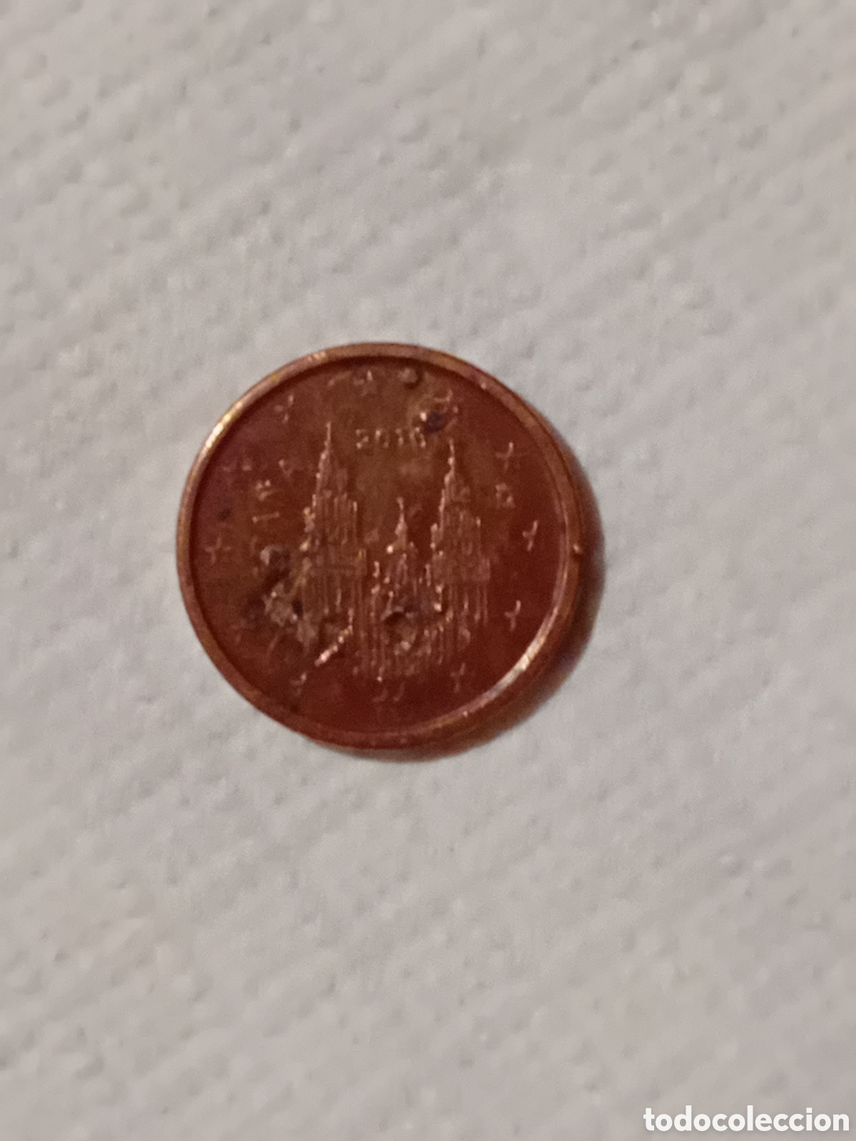 Monedas antiguas de Europa: Moneda de espa&ntilde;a 1 centimo de 2016. - Foto 1