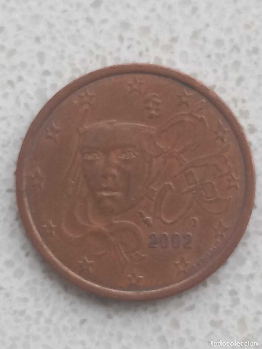 Monedas antiguas de Europa: Moneda 5 centimos Francia 2002 - Foto 2