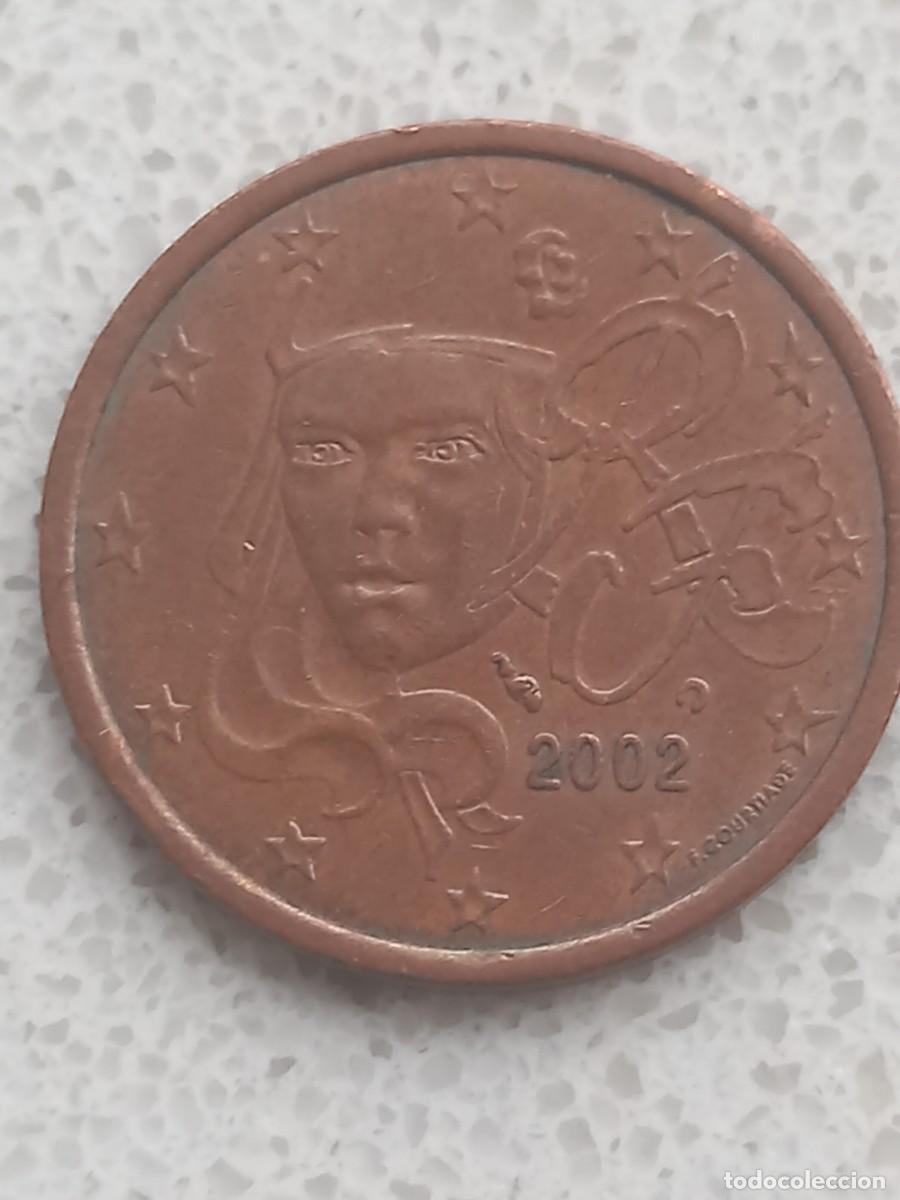 Monedas antiguas de Europa: Moneda 5 centimos Francia 2002 - Foto 3
