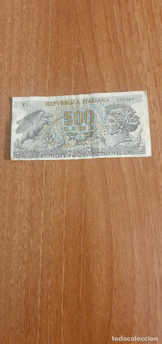 Moedas antigas da Europa: BILLETE REPVBBLICA ITALIANA 500 LIRE LEGGE. 31-3-1966 N 171 E DERC.P.R. 20-6-1966.