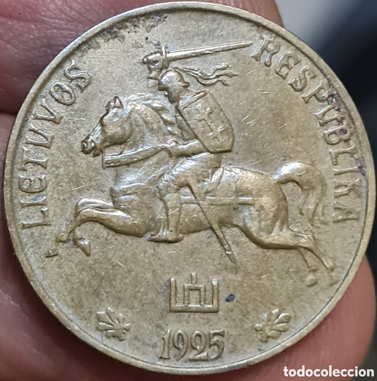 Monedas antiguas de Europa: Moneda Lituania,1.925, 20 Centu, BC. - Foto 1