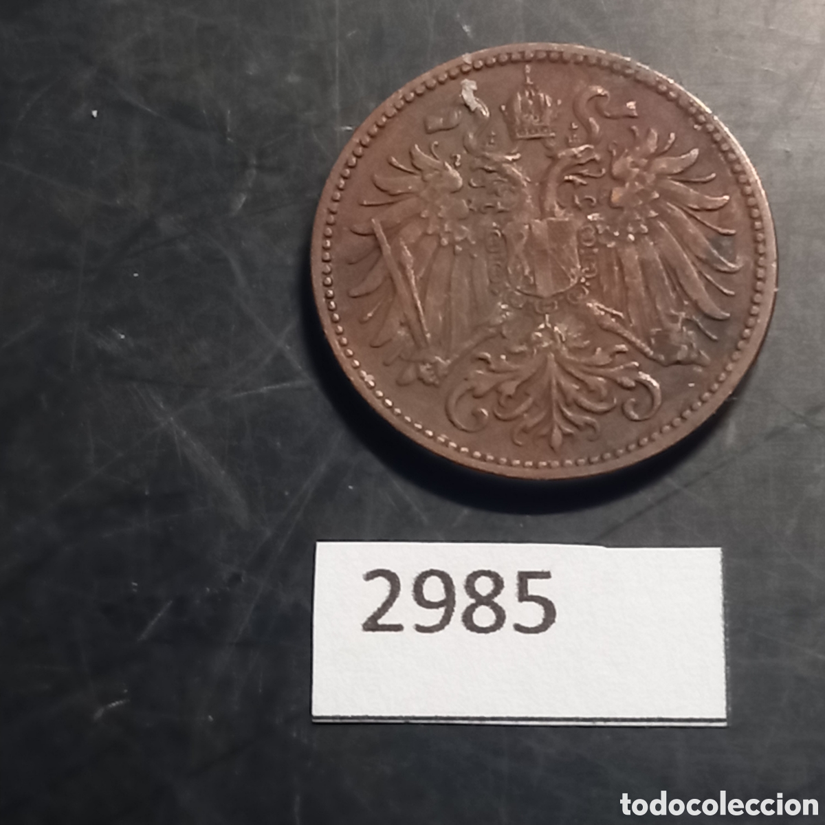 Monedas antiguas de Europa: Austria 2 heller 1914 - Foto 1
