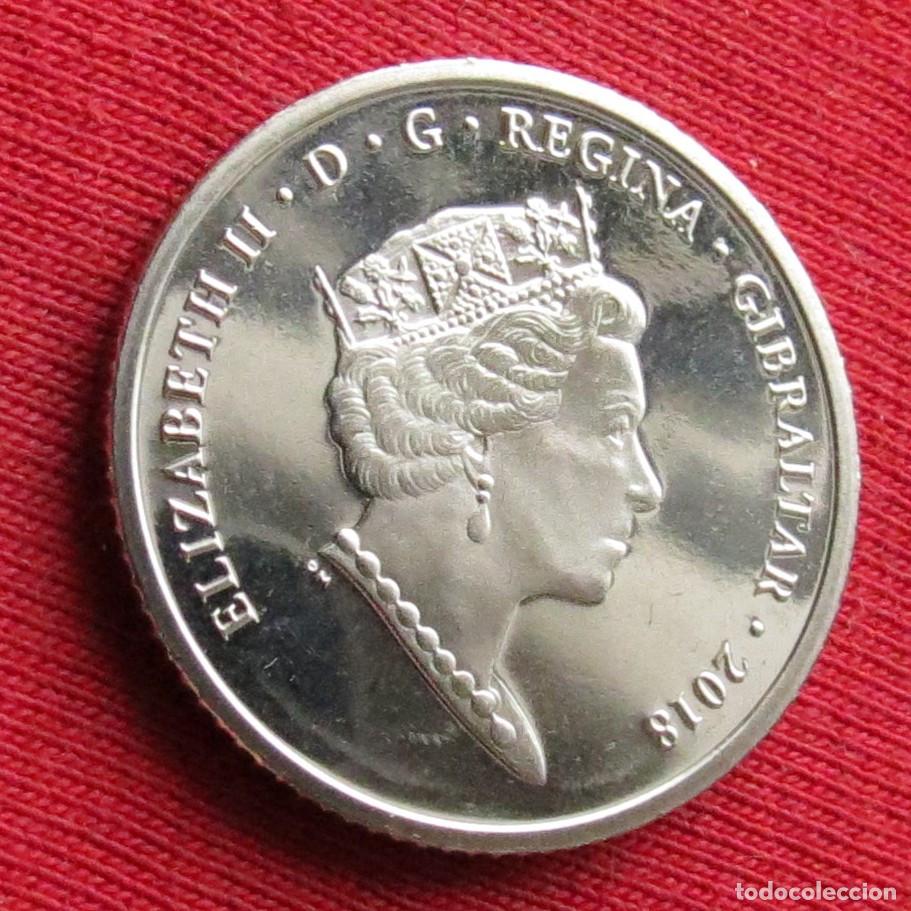 Monedas antiguas de Europa: GIBRALTAR 10 pence 2018 unc - Foto 2