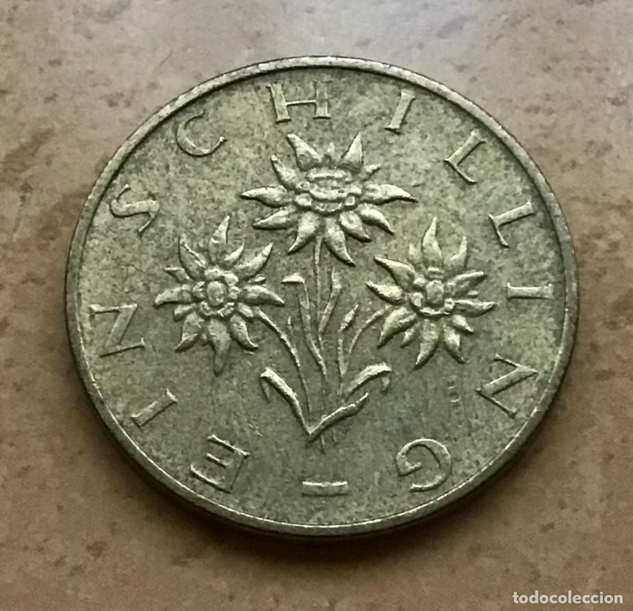 Monedas antiguas de Europa: 1 chel&iacute;n de Austria. A&ntilde;o 1990 - Foto 2