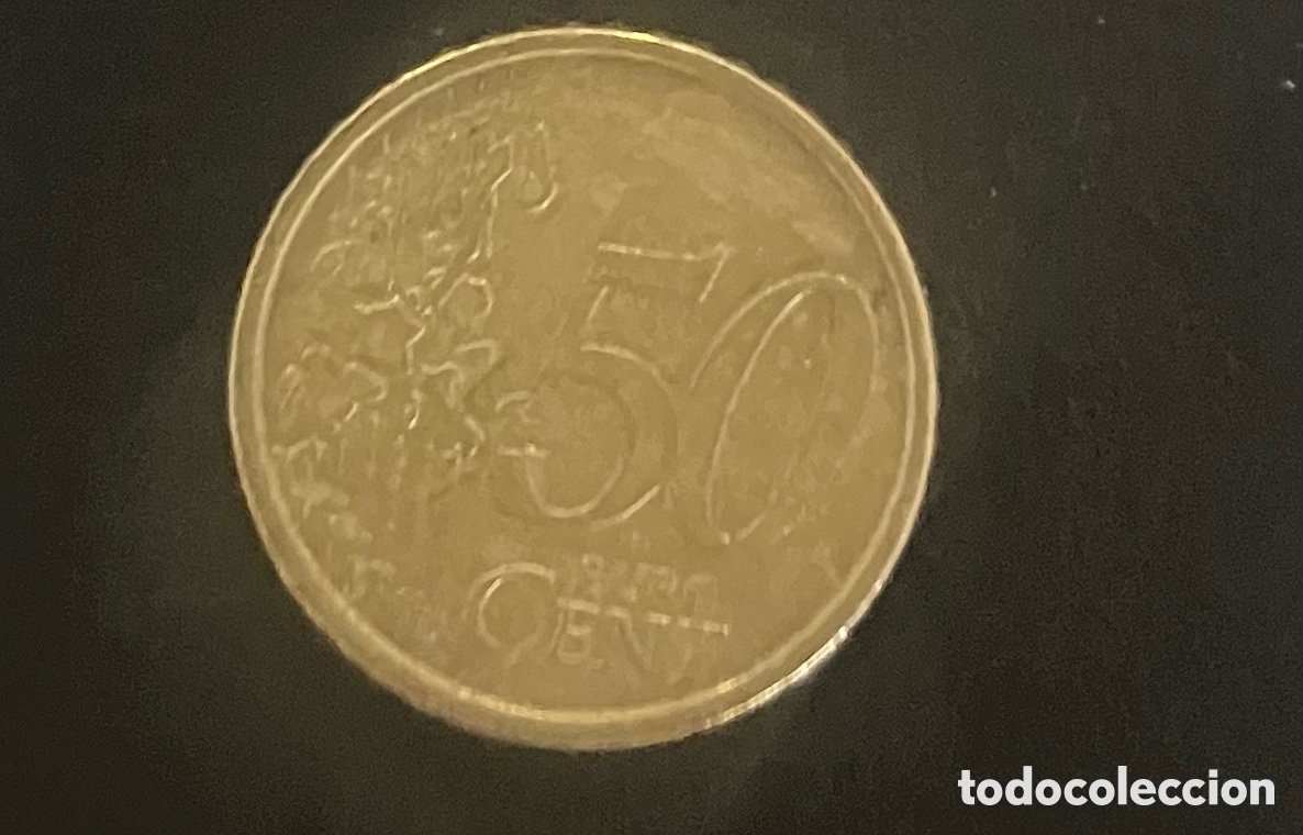 Monedas antiguas de Europa: Moneda 50 cent Italia 2002 - Foto 2