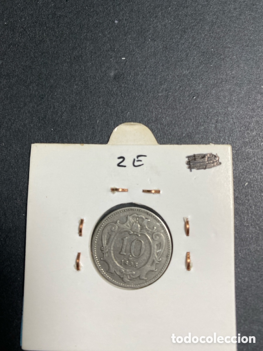 Monedas antiguas de Europa: Moneda de Austria 10 cen - Foto 2