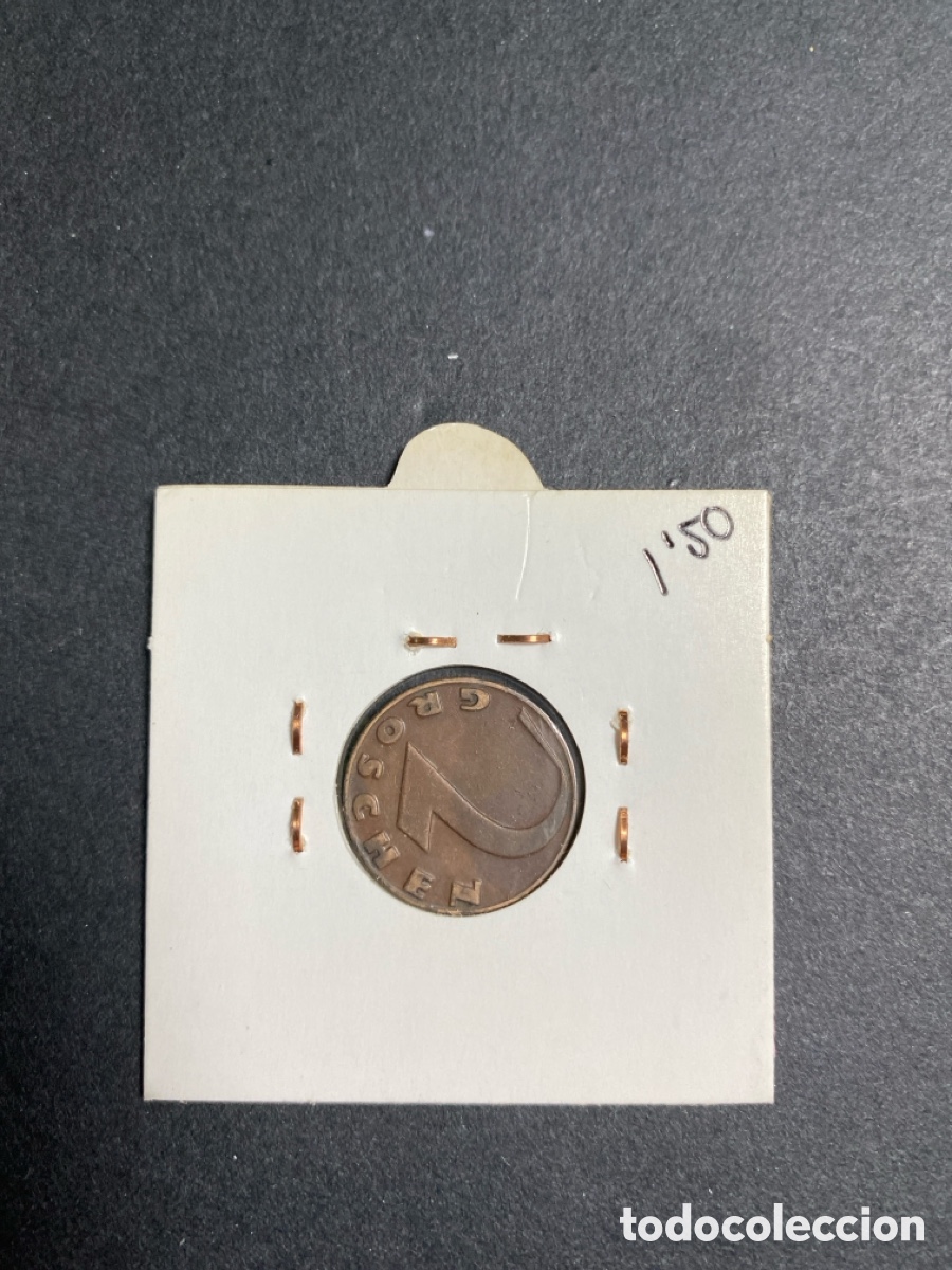 Monedas antiguas de Europa: Moneda de Austria 2 groschez - Foto 2