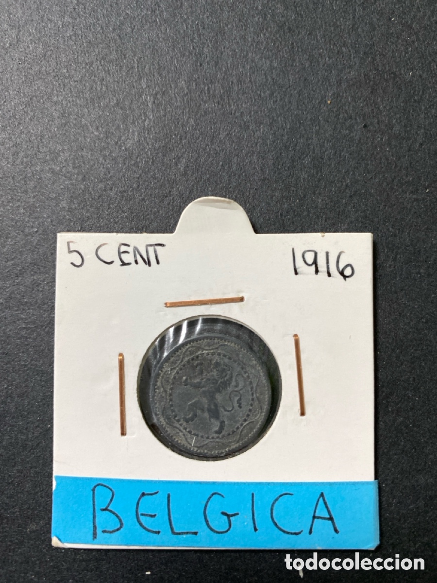 Monedas antiguas de Europa: Moneda de Belgica 5 cent - Foto 1