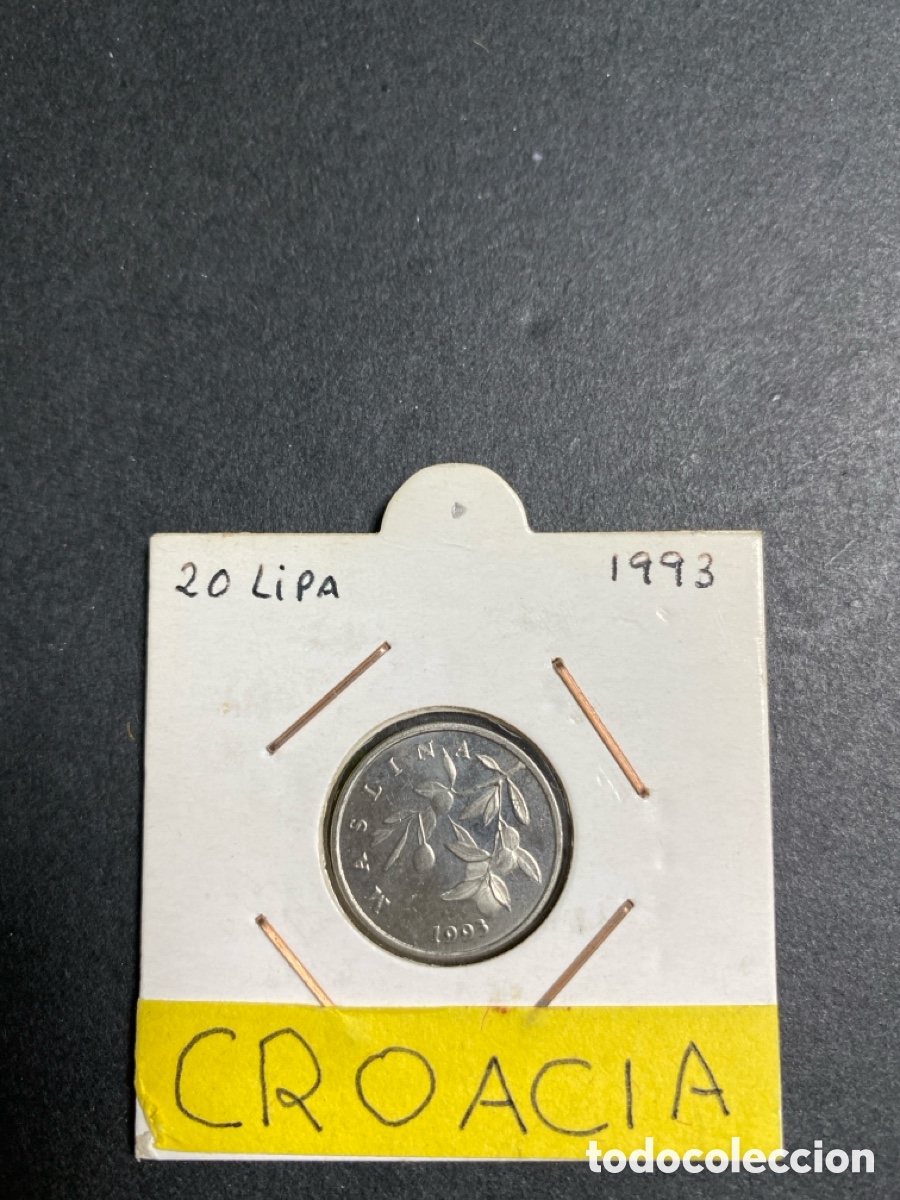 Monedas antiguas de Europa: Moneda de Croacia 20 lipa - Foto 1