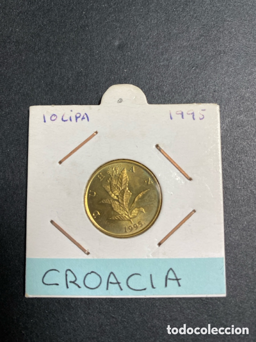 Monedas antiguas de Europa: Moneda de Croacia 10 lipa - Foto 1