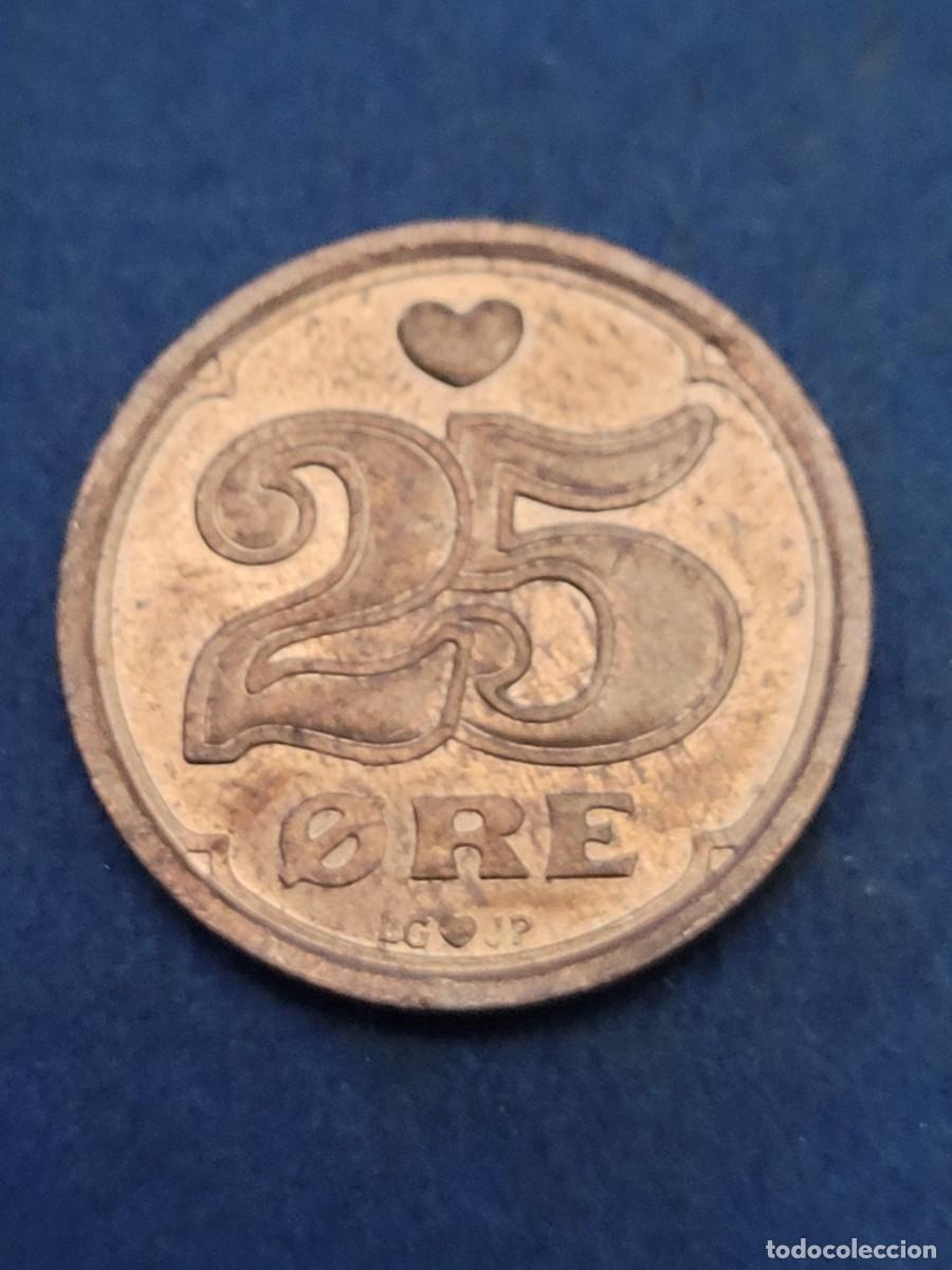 Monedas antiguas de Europa: Moneda 25 ore 1990 Dinamarca - Foto 2