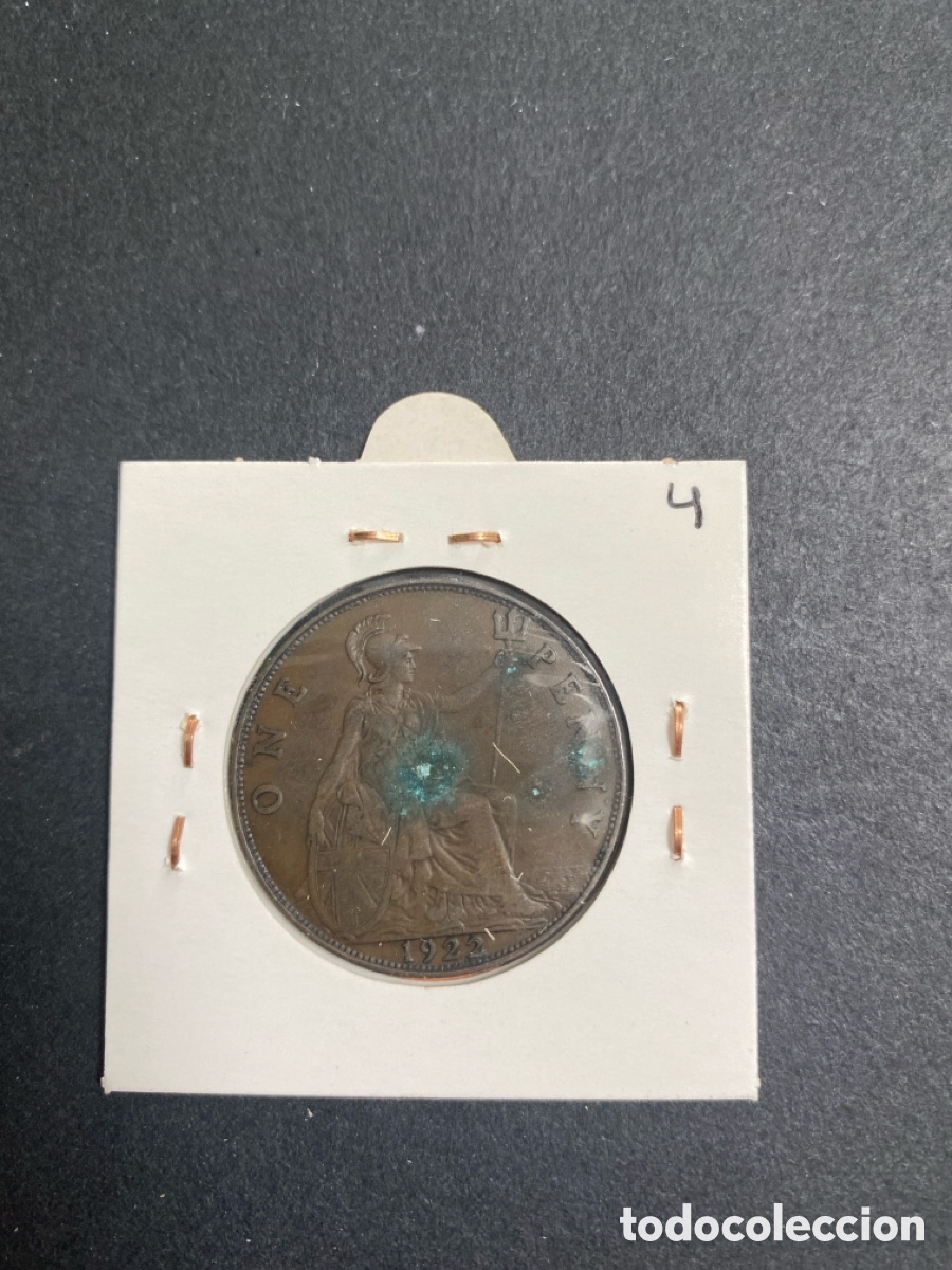 Monedas antiguas de Europa: Moneda de Gran Breta&ntilde;a - Foto 2
