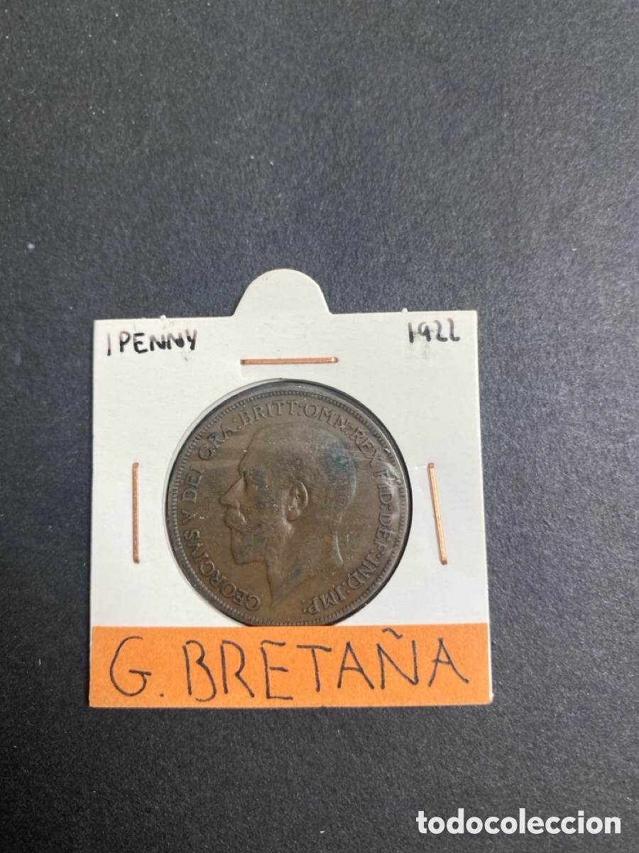 Monedas antiguas de Europa: Moneda de Gran Breta&ntilde;a - Foto 1