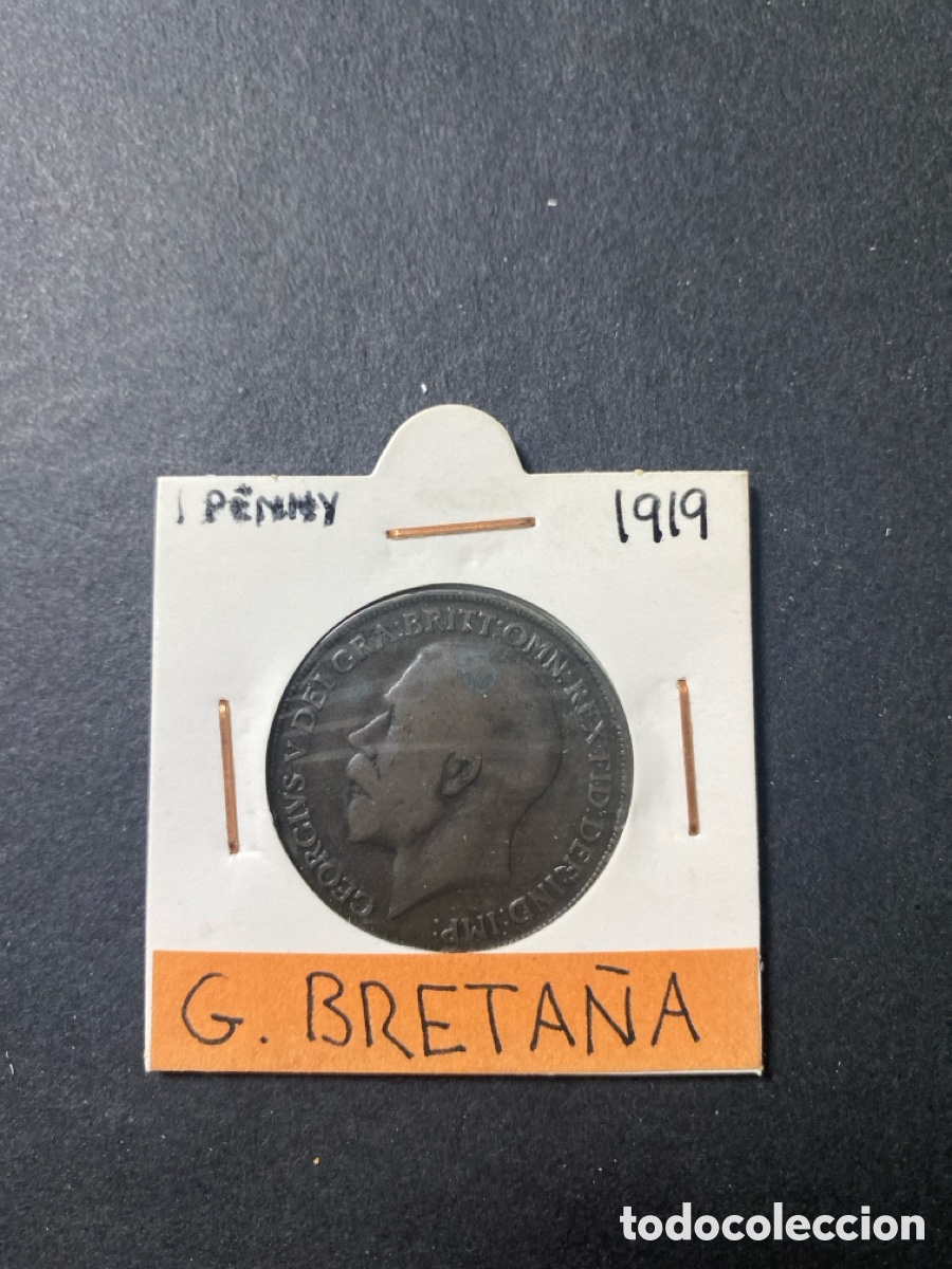 Monedas antiguas de Europa: Moneda de Gran Breta&ntilde;a - Foto 1